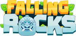 Falling Rocks game logo